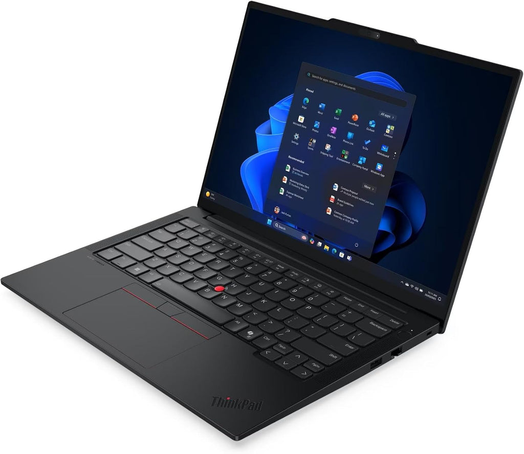 Lenovo ThinkPad E14 Gen 7 Laptop with Intel Core 7 240H Processor and Copilot +,14' WUXGA IPS, Touchscreen Display, with 32GB DDR5-5200MT/s Memory, 1TB SSD, FHD IR Hybrid Cam, Wi-Fi 6E, and Win 11 Pro