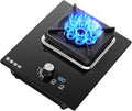 Single Burner Propane Stove,Portable Gas Propane Stove 1 Burner,Camping Stove Propane,Nine-Chamber Energy-concentrating Timer Shut-Off