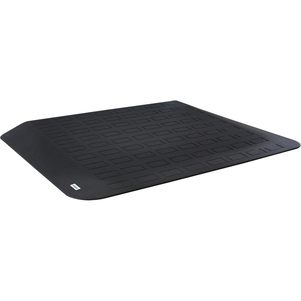 SafePath EZ Edge Rubber Threshold Ramps for Doorways, Scooter and Wheelchair Ramp, Door Entry Ramp, Non Slip Surface Threshold Ramp, ADA Compliant Ramps, Made in USA - 2-1/2' H x 30' D x 46' L