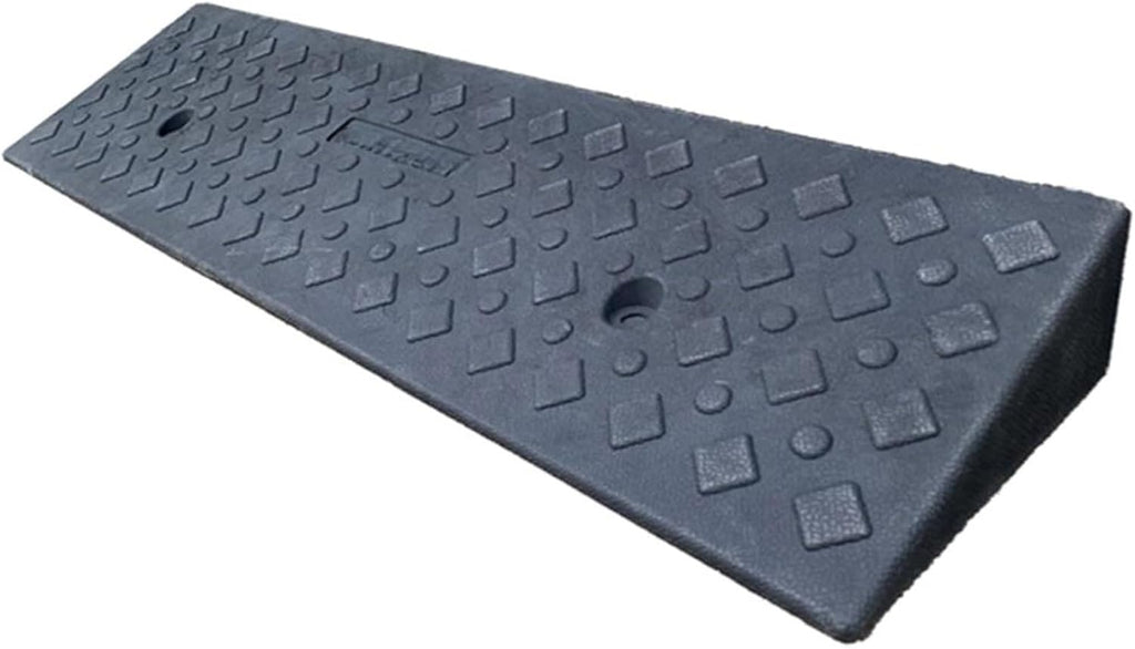 Curb Ramp, Strong Load-Bearing Capacity, Easy Installation, Threshold Ramp for Wheelchairs, Bikes, Sidewalk, Motorcycles(25 * 10cm/10 * 4in)
