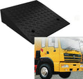 Curb Ramp, Rubber Wheelchair Ramp, Car Ramps Heavy Duty Door Kerb Threshold Ramp with Non Slip Surface, for Driveway, Loading Dock, Sidewalk, Car, Scooter