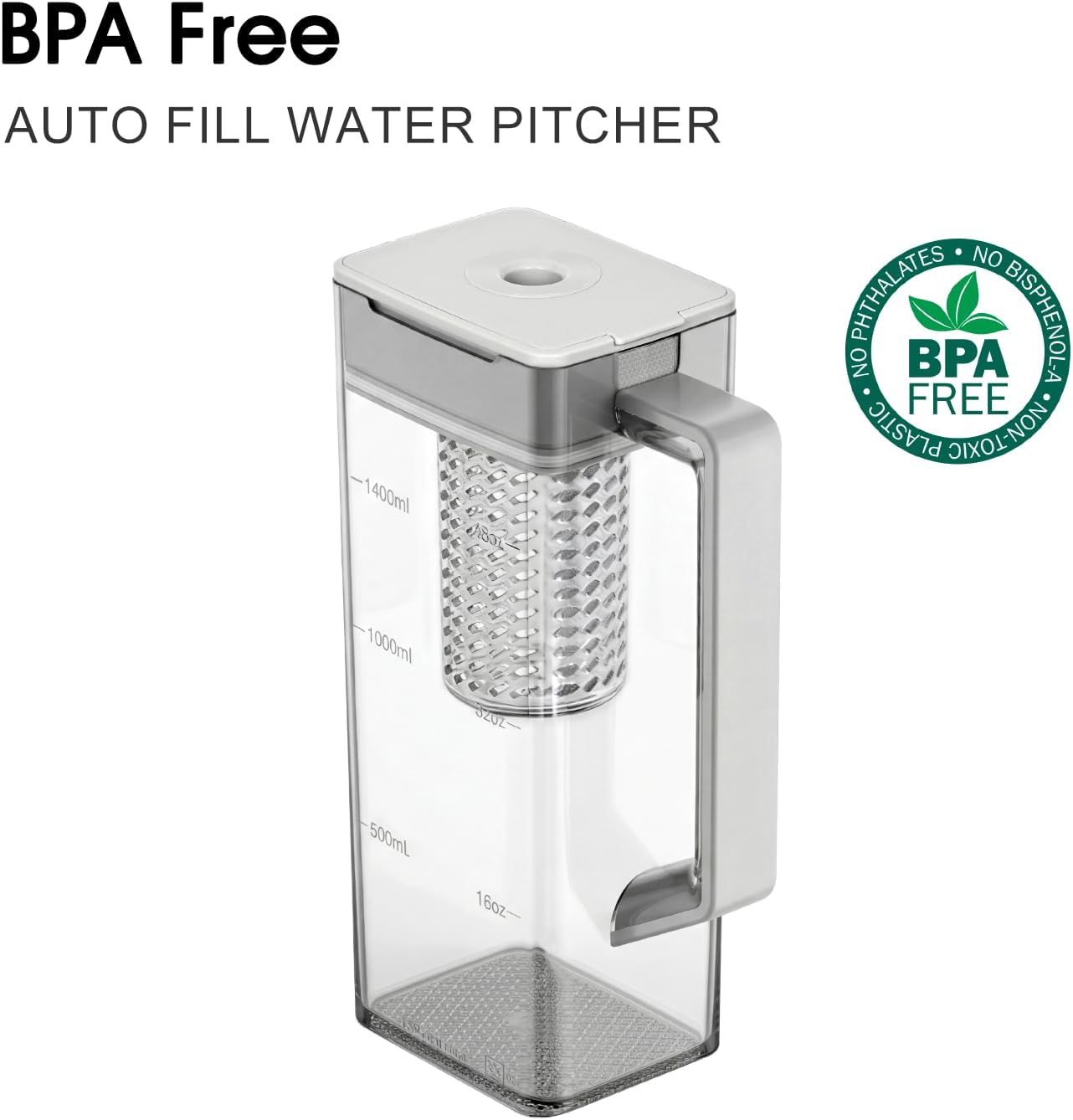 OEM DA97-21261H Water Pitcher Assembly for Samsung Refrigerator Replaces DA97-21261K