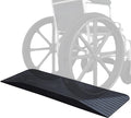 Handicap Ramps Wheelchair Ramp 43. 5 Inch Width Threshold Ramp Non-Slip Rubber Scooter Ramp Wheelchair Stair Mower Kerb Ramps for Doors Sturdy
