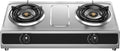 Propane Stove,2 Burners Portable Propane Stove,17742.4BTU High Power Stainless Steel Gas Cooktop for Kitchen Outdoor Camping RV and Apartments (Color : LPG)
