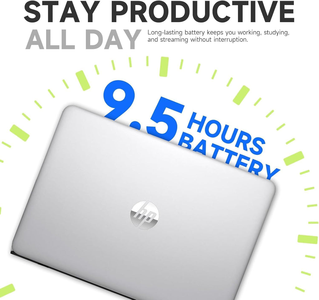 HP 2026 17 inch laptops, 32GB RAM 2TB SSD, Intel Core i3-N305, 17.3' FHD IPS, Up to 9.5 Hours Battery Life–Business Laptop for Work & Students, Type-c, Windows 11 with Office 365 for The Web
