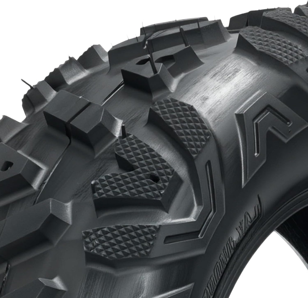 KAX 24x8-12 ATV UTV All-terrain Tires,24x8-12 Off-Road Mud Tires,6 Ply, 2Pcs,Tubeless Z-199