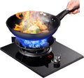 Gas Stove 1 Burner,5.2KW Catering Indoor Regulators,Gas/LP Gas Conversion Stove,with Flameout Protection and Timer,for Home Kitchen(LPG)