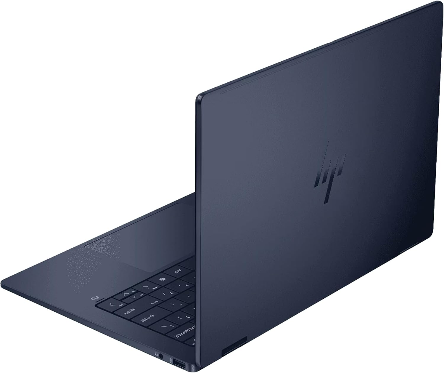 HP OmniBook X Flip 2-in-1 Copilot+ Laptop, Intel Ultra 7-256V, 16GB LPDDR5x RAM, 2TB PCIe SSD, 14' 2K(1920x1200) Touchscreen, Intel Arc 140V, Backlit Keyboard, W11Pro, Atmospheric Blue