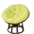 HUHJYUGE Round Hanging Egg Chair Cushion 51x51in, Hammock Chair Pads, Swing Seat Cushion, Outdoor Hanging Basket Seat Pads Waterproof, Sun-Resistant, Breathable, for Garden Terrace