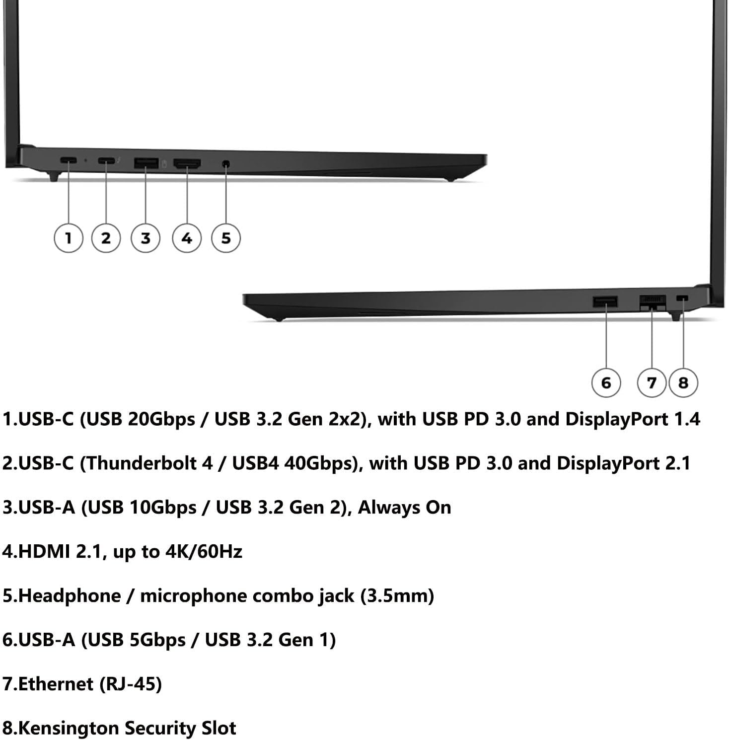 Lenovo ThinkPad E16 G2 Business Laptop Computer, Intel 16-Core Ultra 7 155H (Beat i7-13705H), 16GB DDR5 RAM, 1TB PCIe SSD, 16' FHD+, WiFi 6E, Backlit Keyboard, Fingerprint Reader, W11 Pro(Renewed)