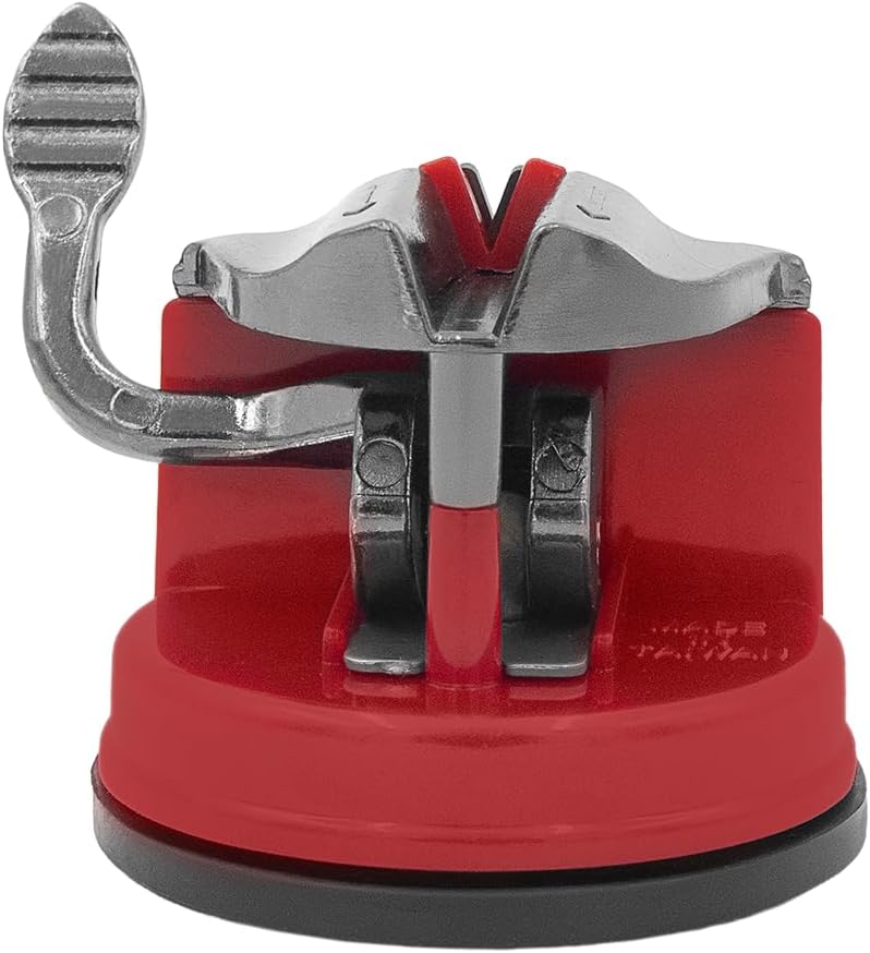 Zenport Z096 Blade Sharpener with Suction Attachment, Red - 10 Pack