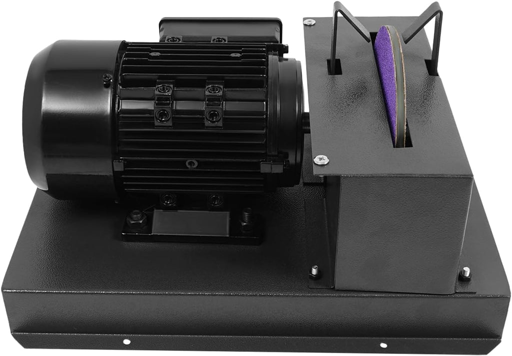 Lawn Mower Blade Sharpener, ‎500W Electric Blade Sharpener, Compact and Easy to Use Electric Lawn Mower Blade Sharpener, 500W Motor, 7-Inch Grinding Wheel, Rust-Proof Design