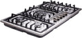 34 Inch Dual Fuel Sealed 5 Burners Stainless Steel Gas Cooktop Drop-In Hob DK258-A01 Cooker