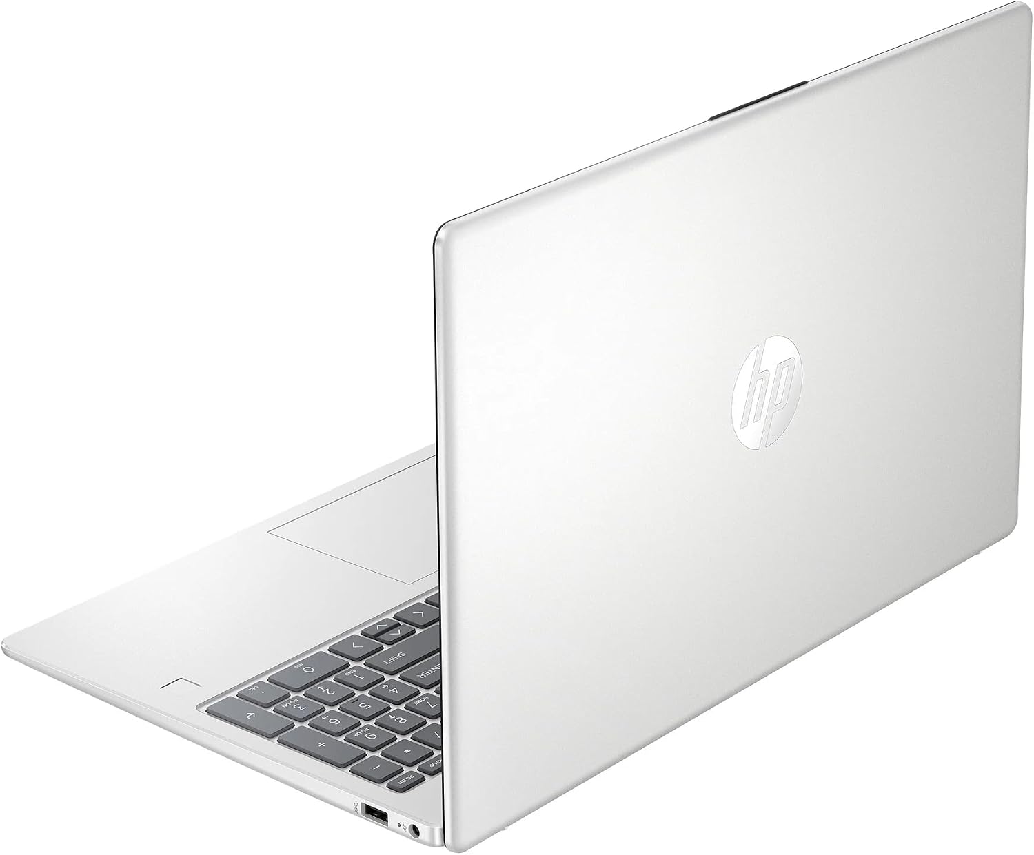 HP 15.6' Business Laptop Computer, Intel Core i5-1334U 10-Core (Up to 4.6Ghz), 32GB RAM 1TB SSD, Fingerprint Reader, Backlit Keyboard, Windows 11, Numeric Keypad, SageNova Earphones, Silver