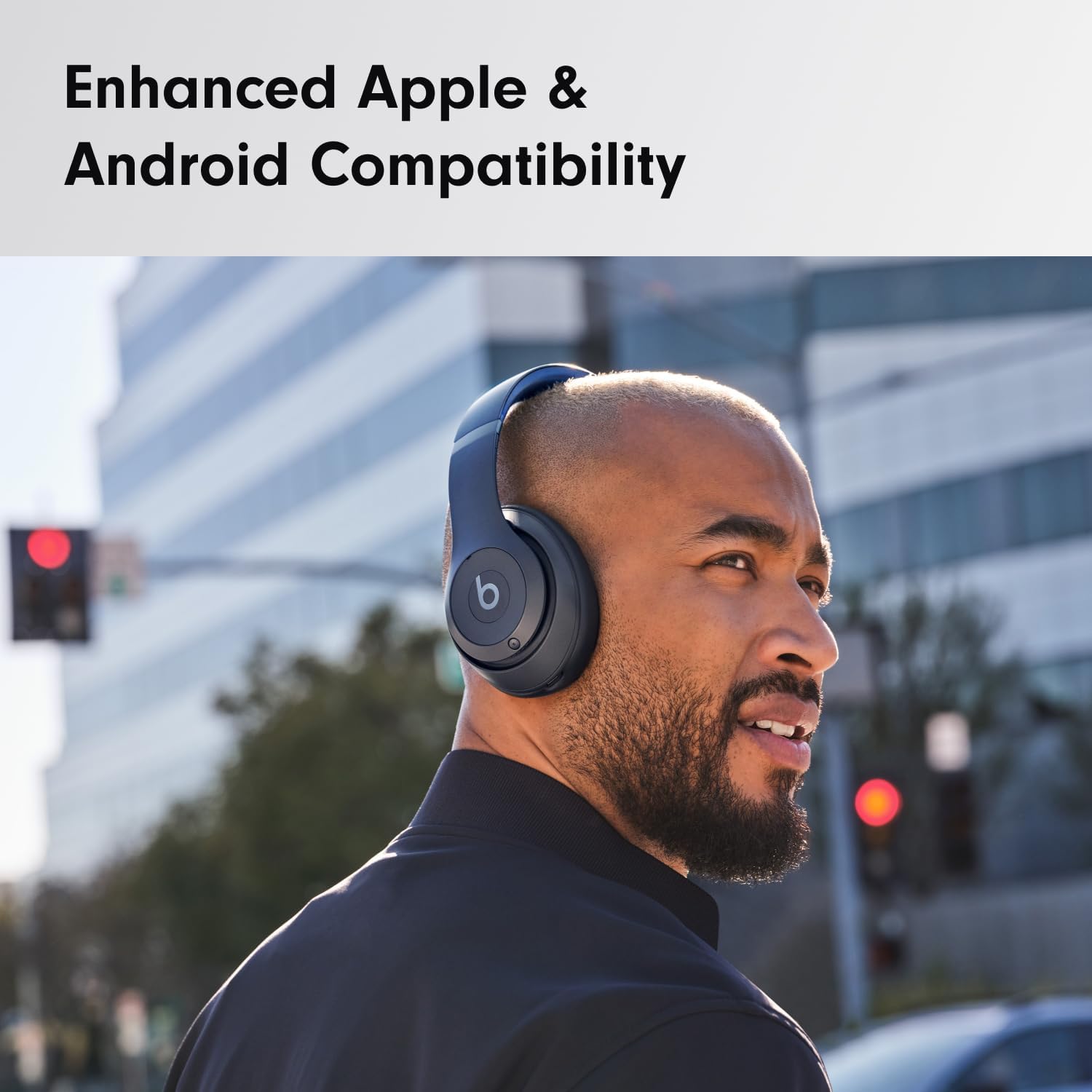 Beats Studio Pro Bluetooth Noise Cancelling Headphones with Apple 20W USB-C Power Adapter - Navy