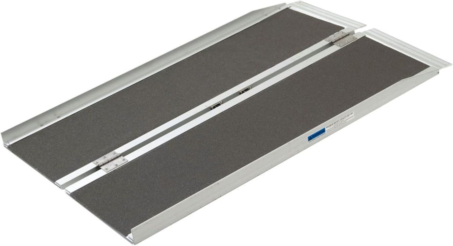 4' Wheelchair Ramp for Home Entry, Folding, Silver Spring