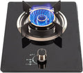 Single Burner Propane Stove,Propane Gas Stove,Desktop Embedded Dual Use,Max 14330.4BTU with Pulse Electronic Ignition Suitable for Apartments Kitchens and More (Color : Style 2, Size : NG)