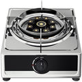 Single Burner Gas Stove,High Pressure Single Propane Burner,Countertop Cooking Stove Range Commercial Stainless Steel Gas Stock Pot(LPG)