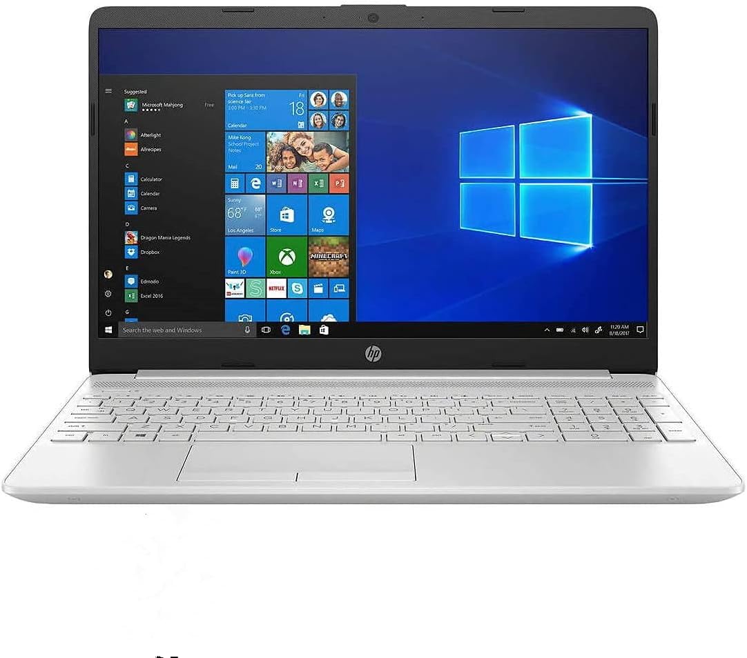 HP 15.6' HD Touchscreen Laptop-11th Intel i5-1135G7, 12GB RAM 1TB Hard Drive, Backlit Keyboard Win 10 Home,w/ 9H HDMI Cable