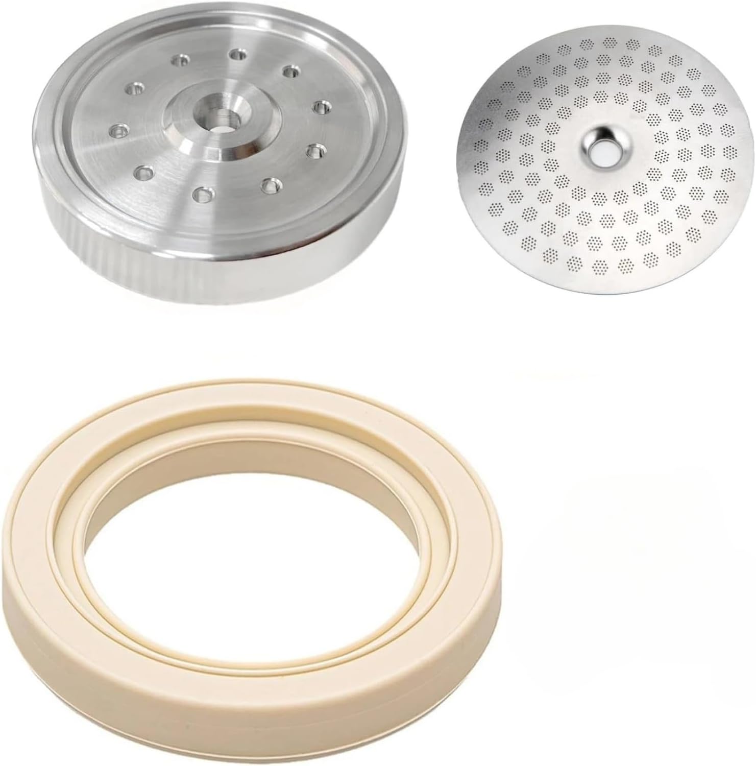 BES920 BES990 Group Head Shower Screen,Compatible For Breville,Steel Precision Filter With Seal