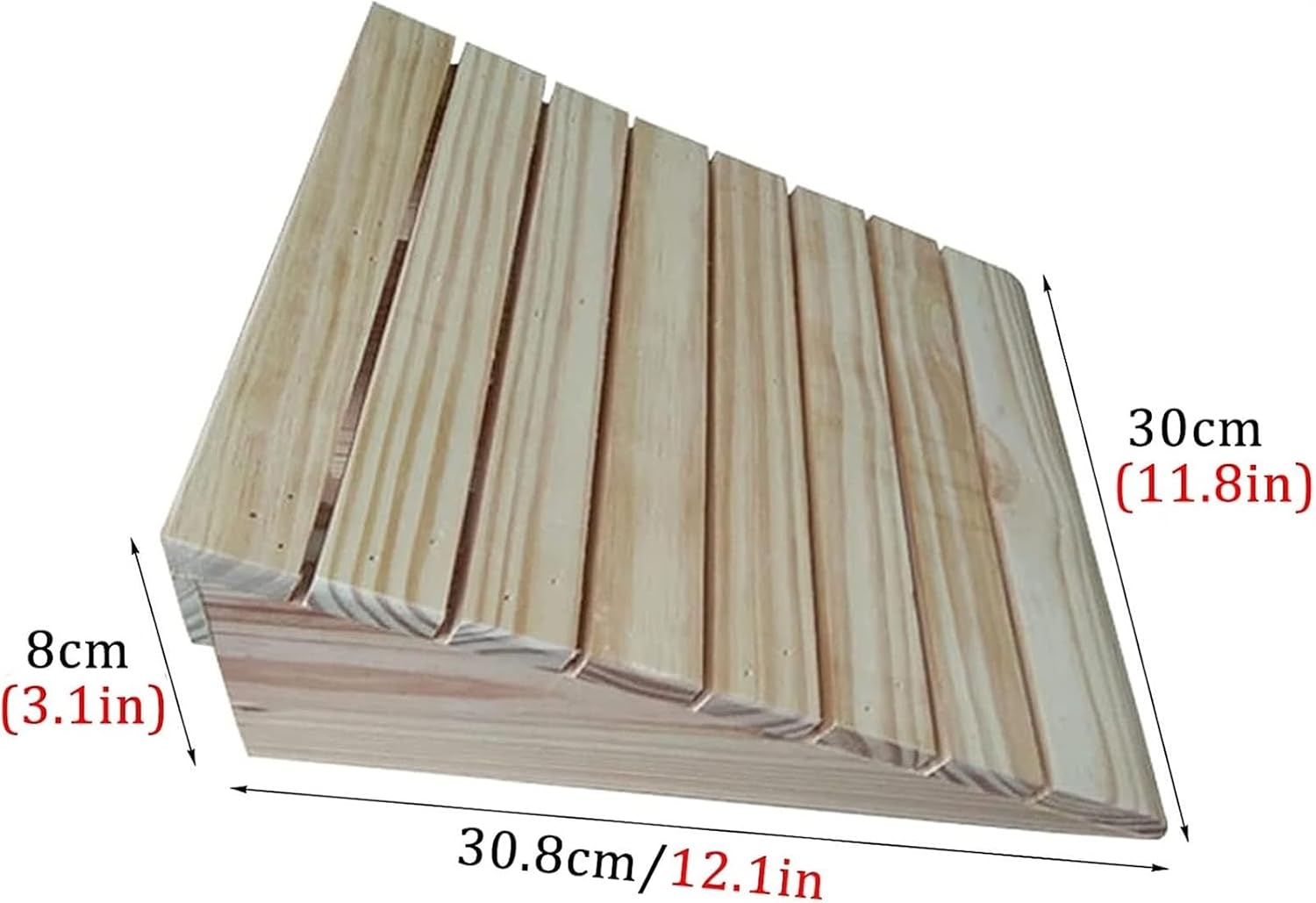 Ramps Threshold Ramp, 3/4/5/6/7inch Rise Wheelchair Ramps for Doorways/Front Door/Garage, Non-Slip Entry Threshold Ramp for Walkers/Motorcycle/Disabled