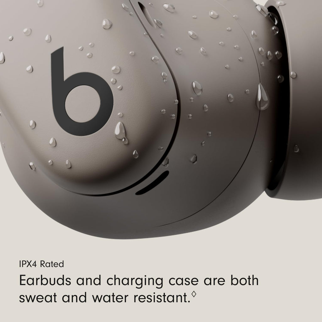 Beats Powerbeats Fit - Wireless Noise Cancelling Workout Earbuds with Secure-Fit Wingtips, Up to 30-Hour Battery Life, Sweat & Water Resistant, Apple & Android Compatible - Gravel Gray