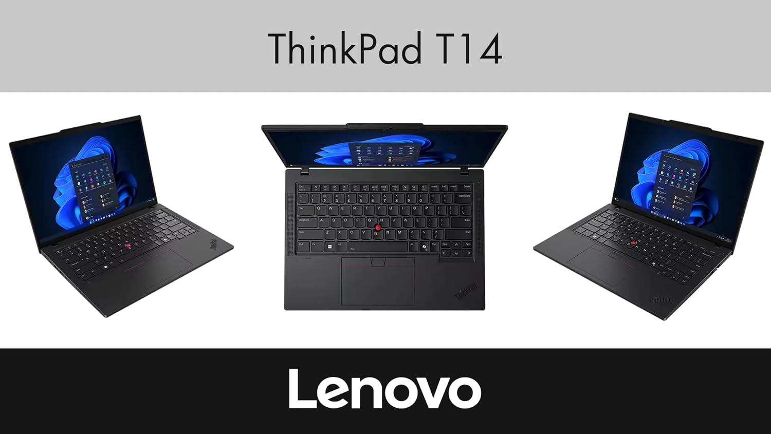 Lenovo ThinkPad T14 Business Laptop 14.0' WUXGA (Intel Ultra 5-225U, 64GB DDR5, 512GB PCIe SSD, Intel Graphics, Win 11 Pro) w/DKZ USB Port Expander
