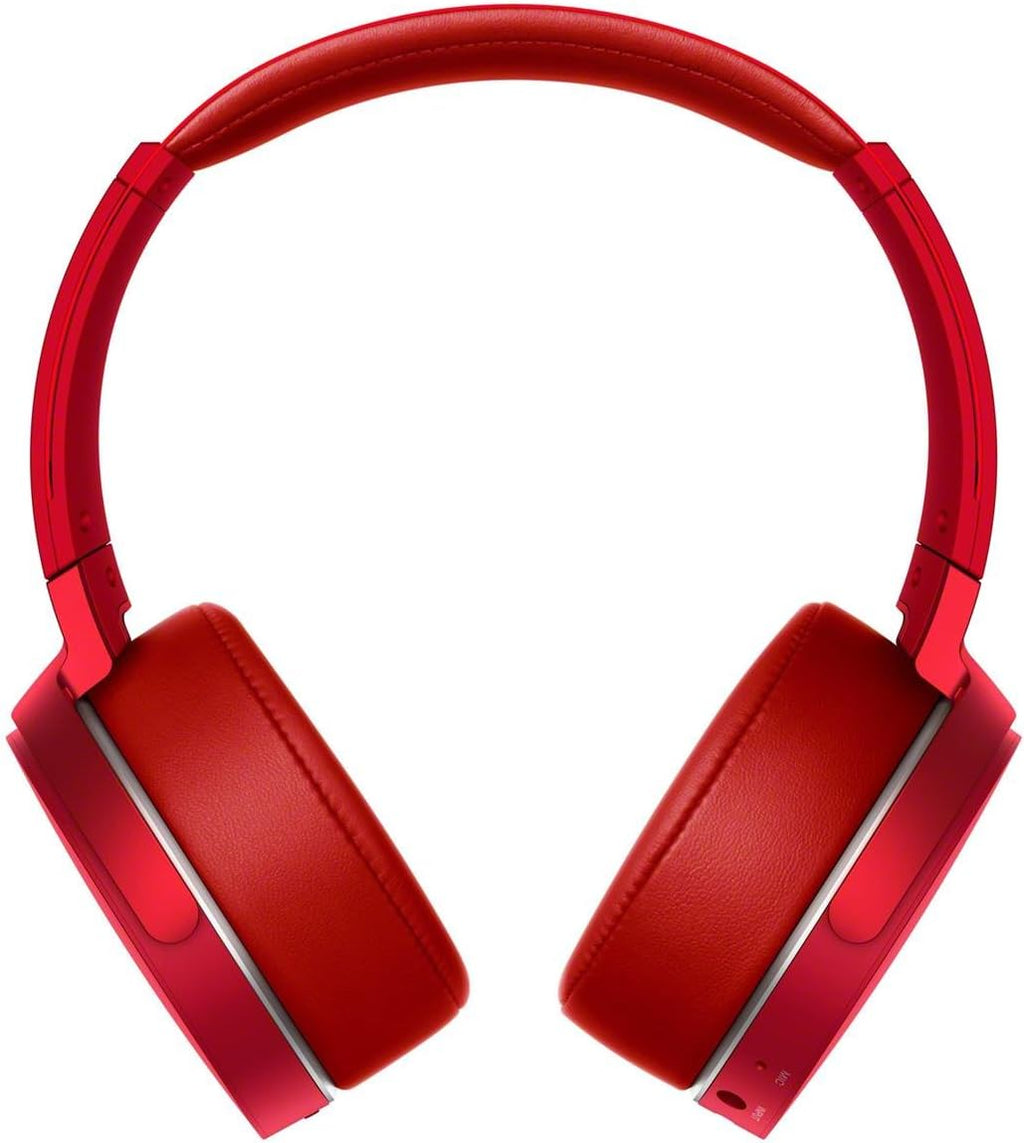 Sony XB950B1 Extra Bass Wireless Headphones with App Control, Red