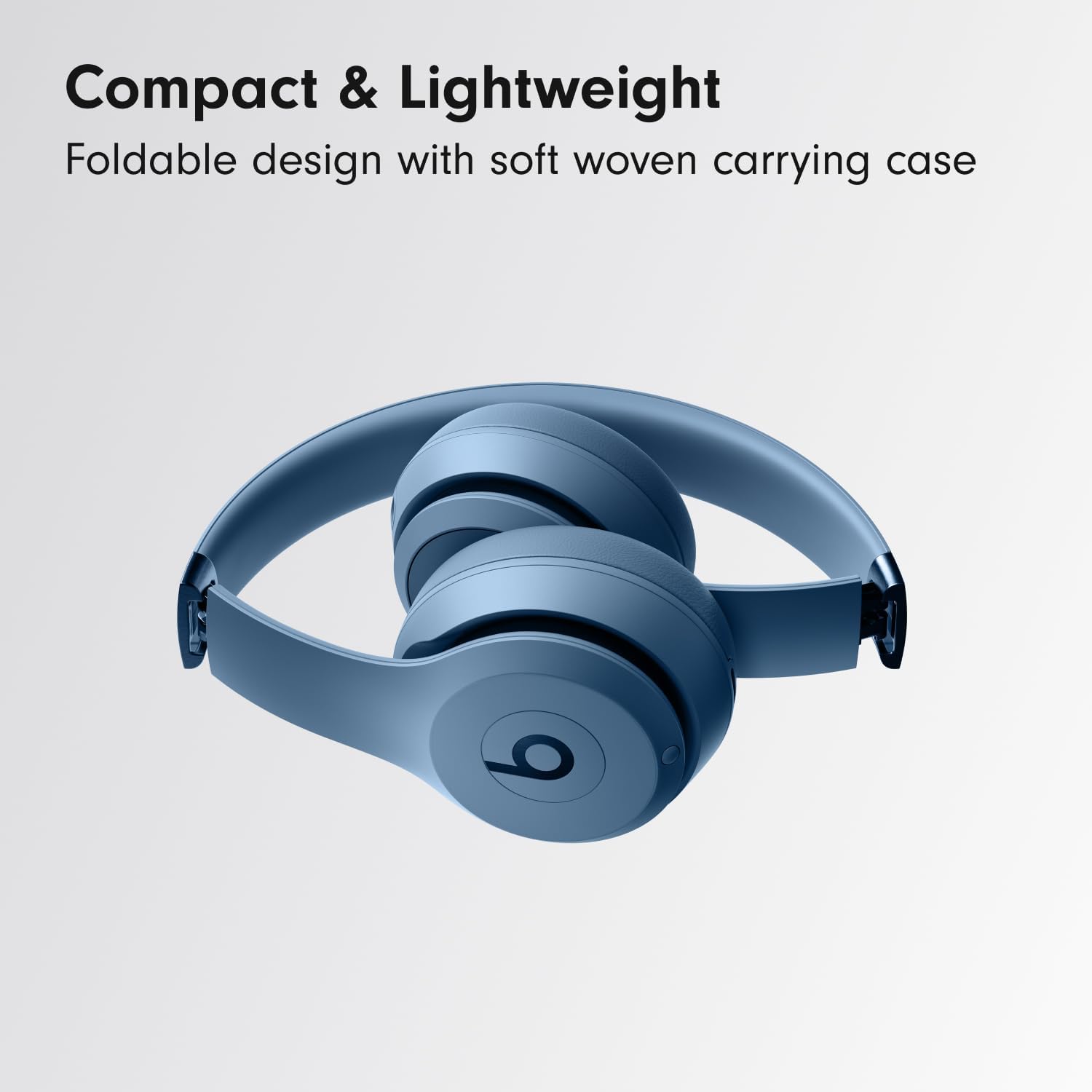 Beats Solo 4 Wireless Headphones with 20W Power Adapter - Slate Blue