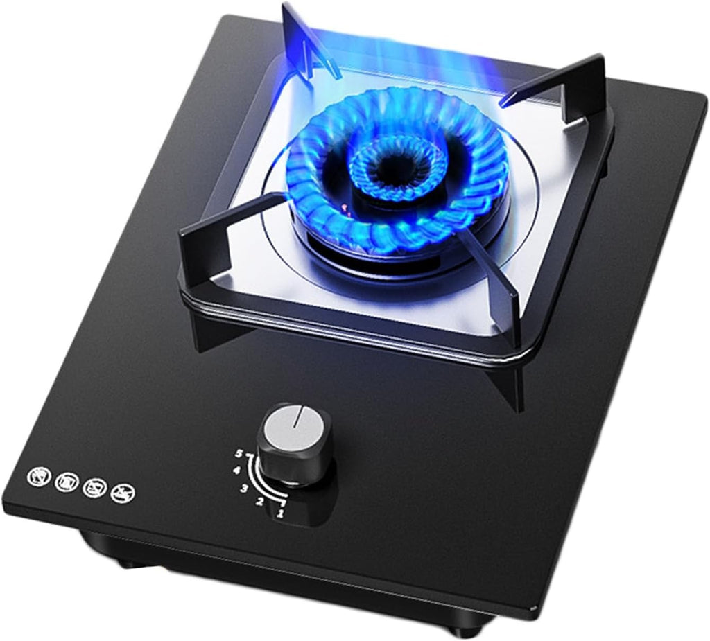 Propane Gas Stove,Single Burner Propane Stove,tabletopstainless Steel,Max 16377.6BTU with Pulse Electronic Ignition Suitable for Apartments, Kitchens and More (Color : Style 3, Size : NG)