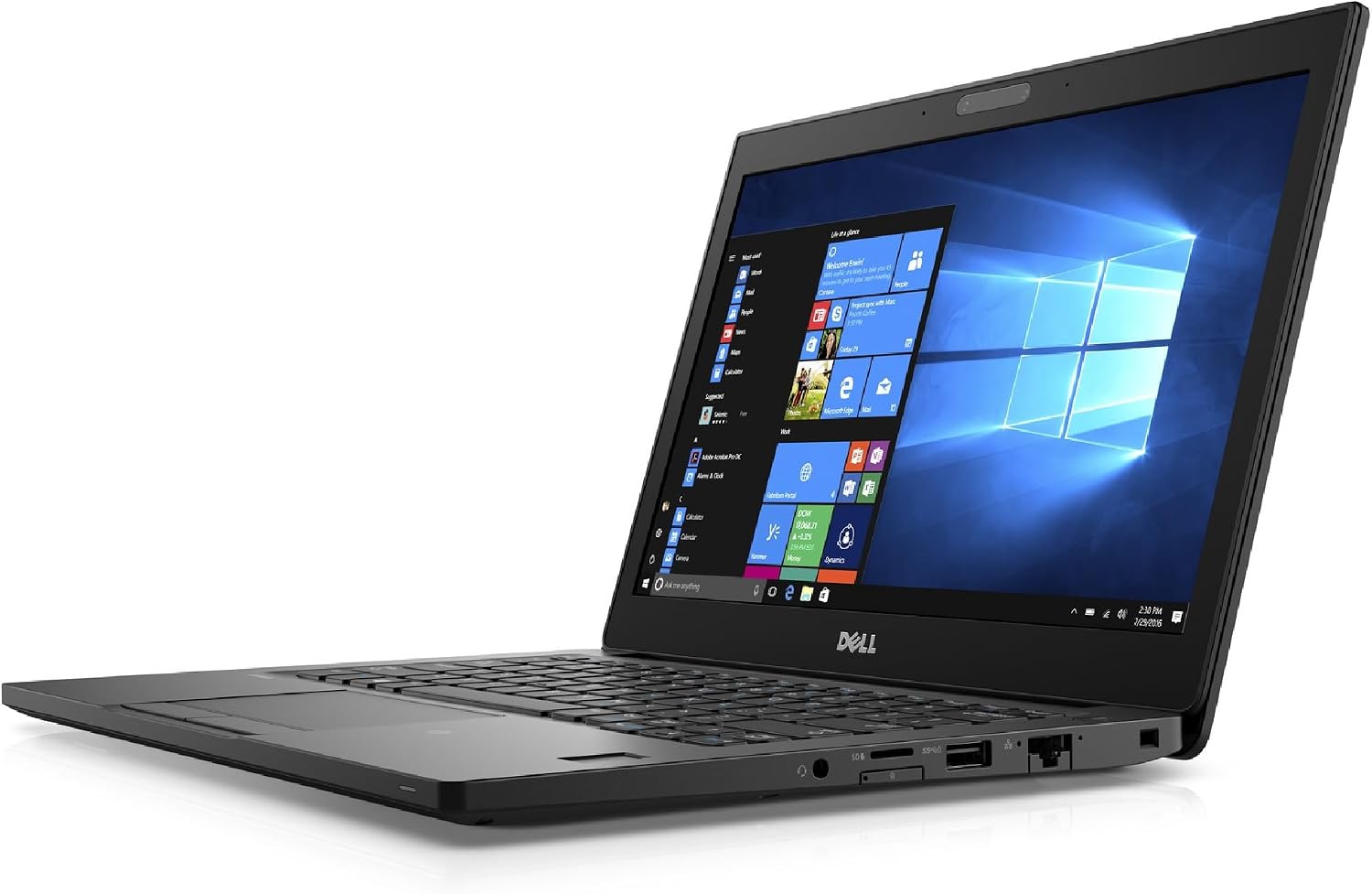Dell Latitude 7280 Touchscreen 12.5' FHD Intel Core i7-7600U 16GB DDR4 512GB Solid State Drive Webcam WiFi Bluetooth|Windows 10 Professional (Renewed)