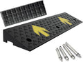 Heavy Duty Mobility Threshold Ramps，Portable Lightweight Kerb Curb Ramps，Auxiliary Slope Wheelchair Slope，Suitable for Homes, Steps, Doors.(100 * 25 * 9CM/39.4 * 9.8 * 3.5in)