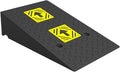 Heavy Duty 6614lb/3000kg Curb Ramp, Non-Slip Surface, Threshold Ramp with Yellow Arrow, Suitable for Car, Motorcycle, Bike, Wheelchair(80 * 50 * 19cm/31 * 20 * 7.5in)