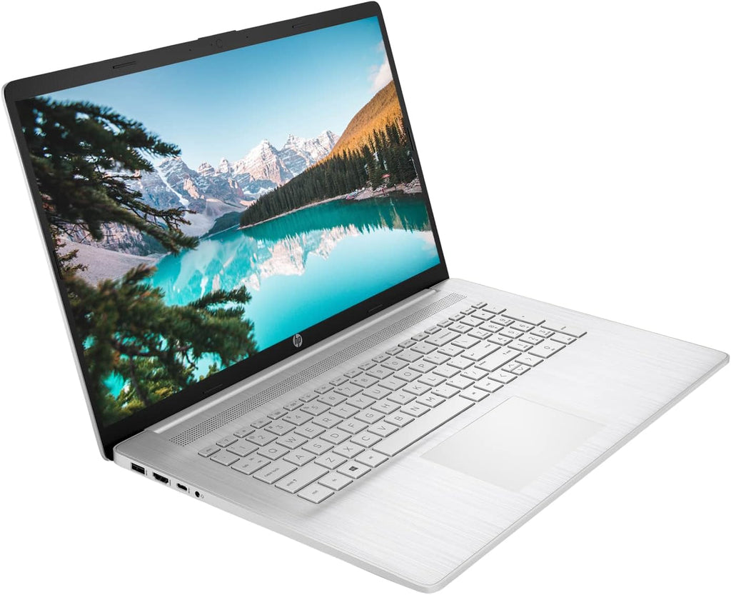 HP 17 Laptop, 17.3'' HD+ Touchscreen, Intel Core i7-1165G7 Processor, 32GB DDR4 RAM, 1TB PCIe SSD + 1TB HDD, Backlit Keyboard, HDMI, Windows 11 Home, Silver