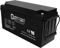 Mighty Max Battery ML150-12 - 12 Volt 150 AH, Internal (INT) Terminal, Rechargeable SLA AGM Battery