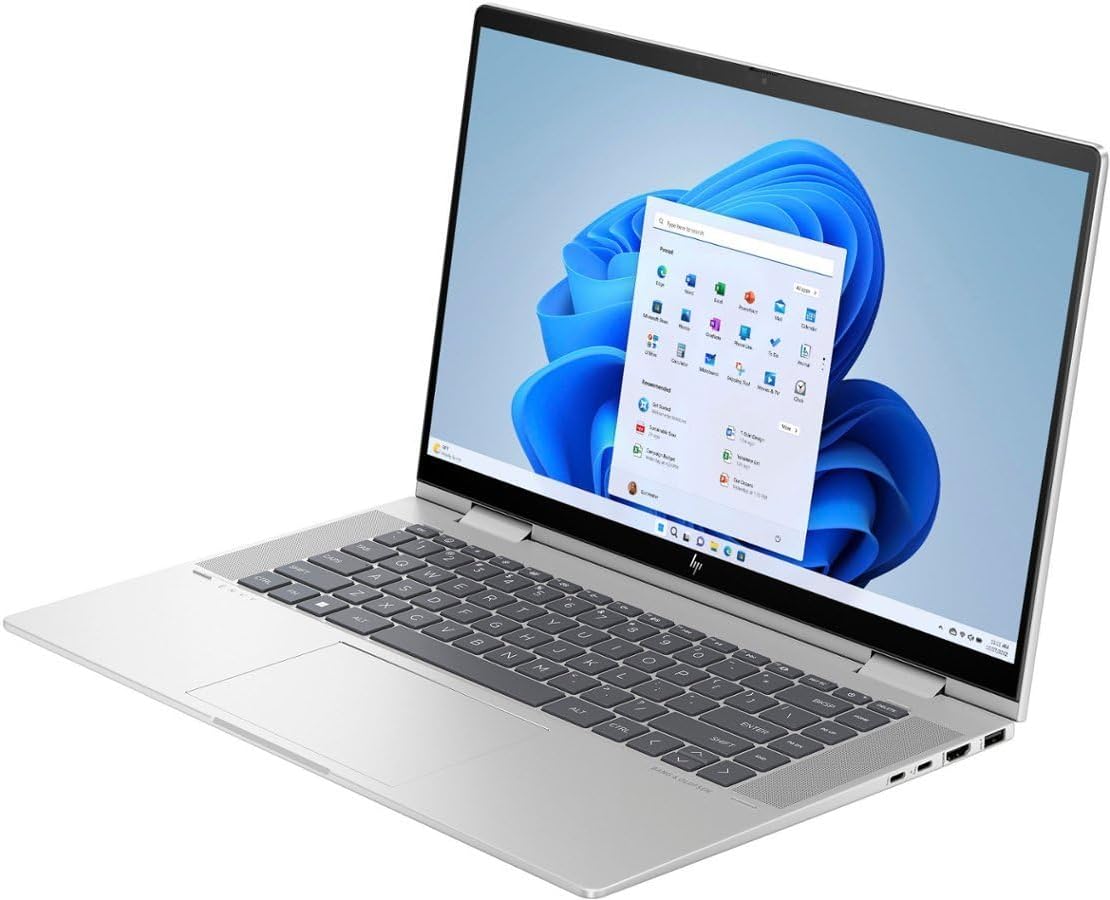 HP - Envy 2-in-1 15.6' Full HD Touch-Screen Laptop - Intel Core i7-16GB Memory - 512GB SSD - Natural Silver