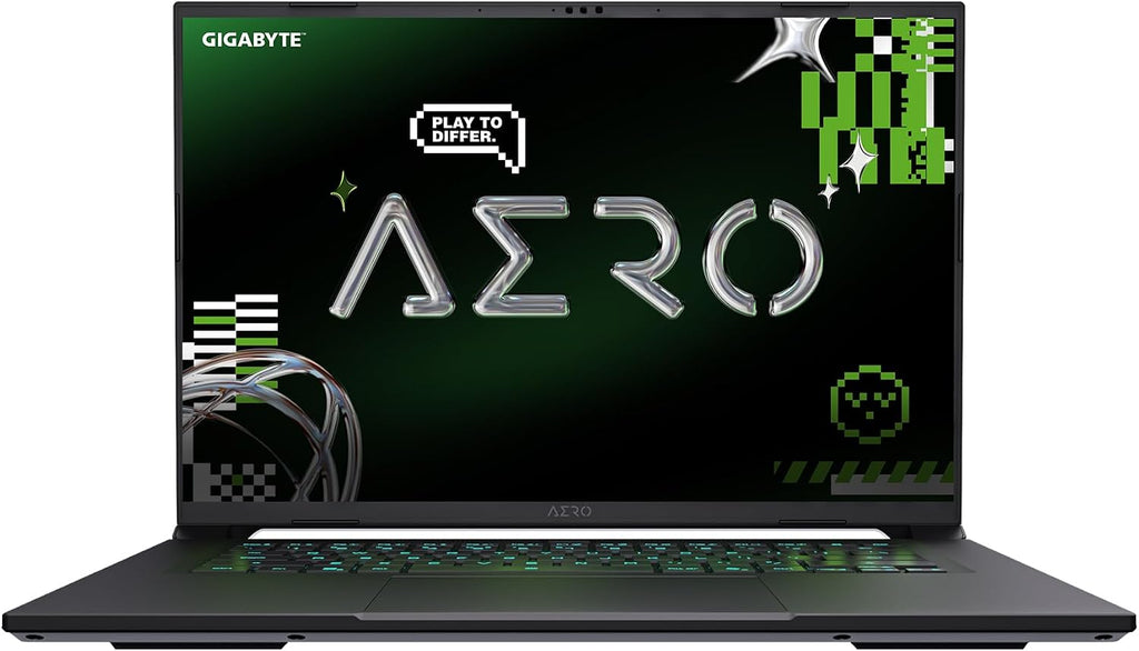 GIGABYTE AERO X16, Copilot+ PC - 165Hz 2560x1600 WQXGA - Manufactured by NVIDIA GeForce RTX 5070 - AMD Ryzen AI 7 350-1TB SSD with 16GB DDR5 RAM - Windows 11 Home - Space Gray - 1WH93USC94AH