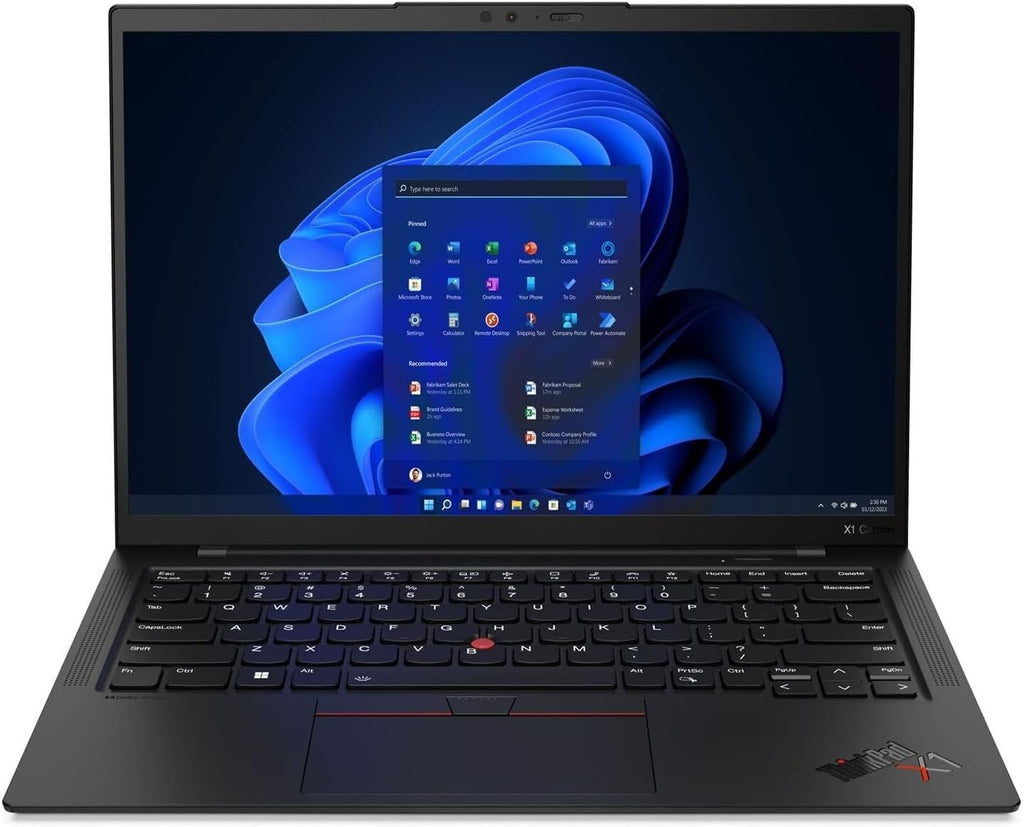 Lenovo Gen 11 ThinkPad X1 Carbon Laptop with Intel Core i7-1365U vPro Processor, 14' WUXGA 100% sRGB Anti-Glare Touchscreen, 32GB LPDDR5 RAM, 1TB Gen4 Performance SSD, Thunderbolt, and Windows 11 Pro