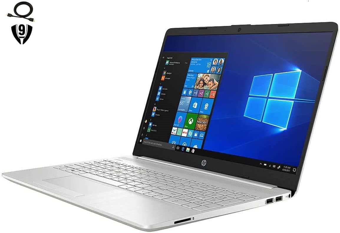 HP 15.6' HD Touchscreen Laptop-11th Intel i5-1135G7, 12GB RAM 1TB Hard Drive, Backlit Keyboard Win 10 Home,w/ 9H HDMI Cable