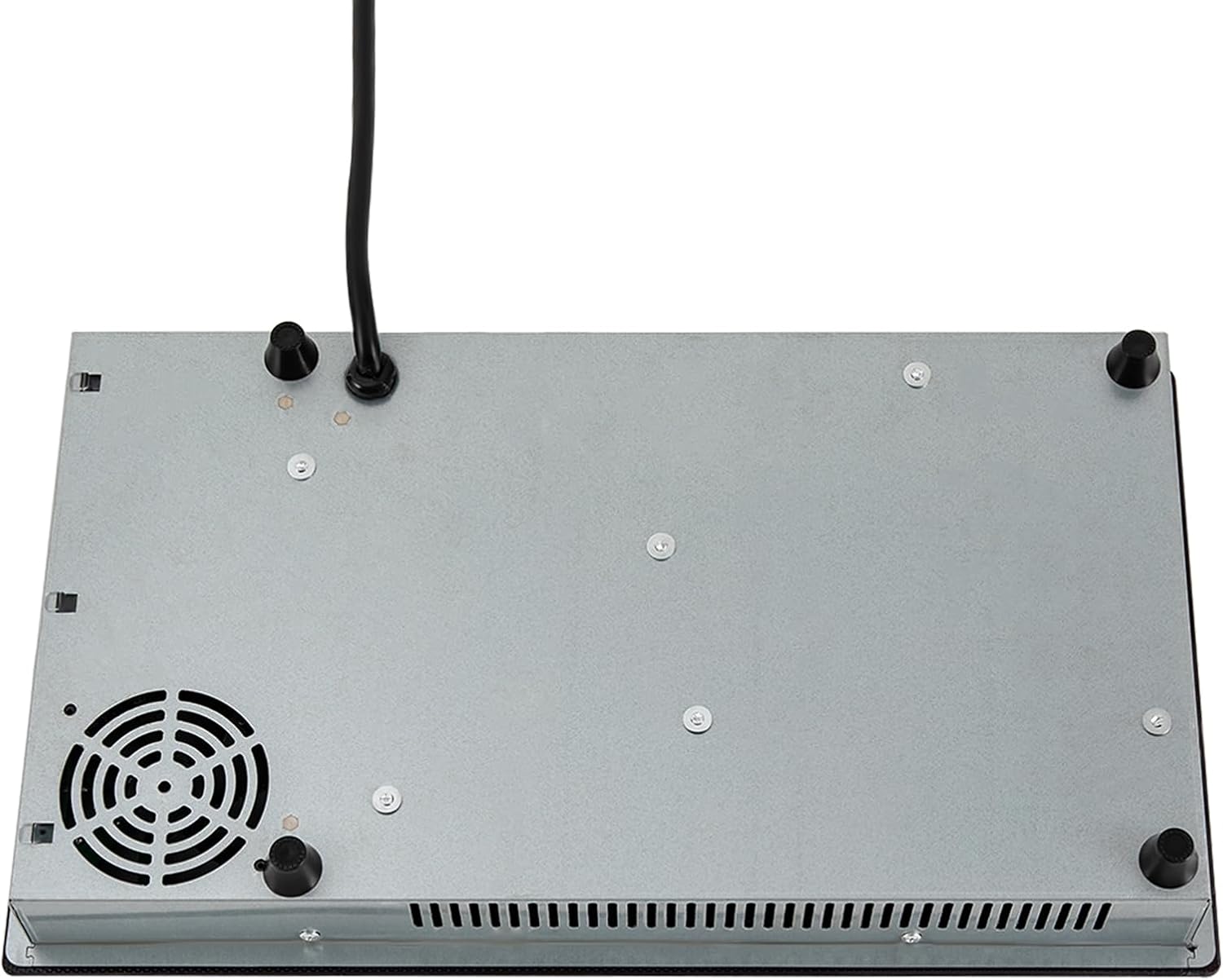 Electric Cooktop 110v, Electric Stove Countertop & Built-in, Cooktop with 9 Power Levels, Sensor Touch Control, Safety Lock, Timer, No Plug (2 Burners)