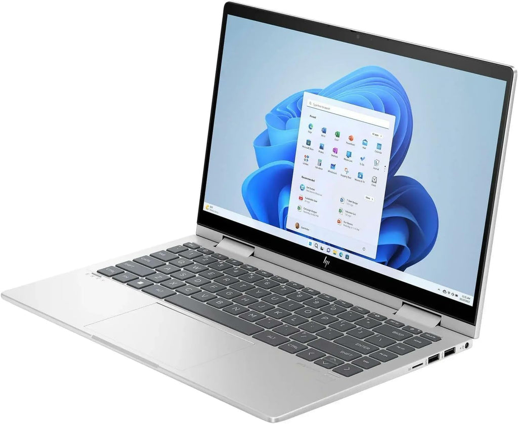 HP Envy x360 2-in-1 Touchscreen Laptop, 14' FHD, 10-Core Intel Core 5 120U (Beats i7-1255U), 8GB RAM, 2TB SSD, FP Reader, Backlit, WiFi 6E, Stylus Pen, Microsoft Office Lifetime Suite, Win 11