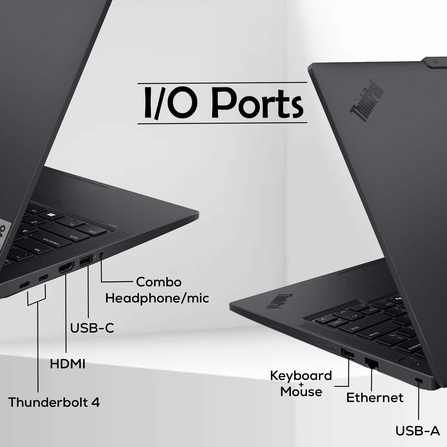 Lenovo ThinkPad T14 Gen 5 AI Business Laptop 14.0' IPS FHD+ (Intel Core Ultra 7 155U(>i7-13700H), 64GB DDR5, 2TB SSD, Copilot, Backlit KB, Fingerprint, 2 Thunderbolt 4, 5MP Webcam, DKZ Hub, Win11P)
