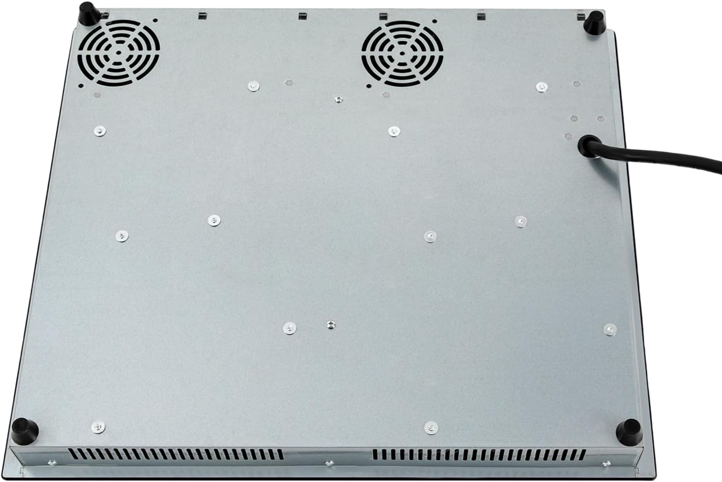 4 Burners Electric Ceramic Induction Cooktop 3000W Built-in Cooktop Electric Stove Top with 9 Heating Level, Safety Lock, Sensor Touch Control for Kitchens, Offices,Hotels (900W+600W+900W+600W)