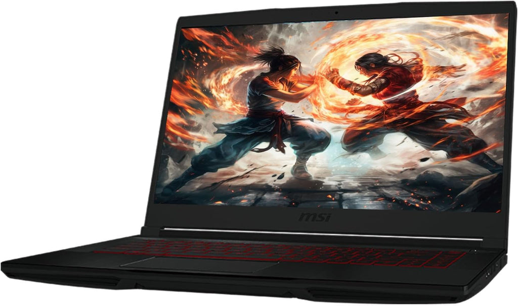 msi GF63 Thin 11UC Gaming Laptop, 15.6' FHD Display 144Hz, Intel Core i5-11400H, GeForce RTX 3050, 16GB RAM, 1TB SSD, Wi-Fi 6, Windows 11 Home, Backlit Keyboard, Webcam, Bluetooth, HDMI, Grey