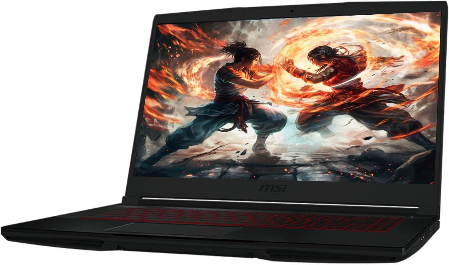 msi GF63 Thin 11UC Gaming Laptop, 15.6' FHD Display 144Hz, Intel Core i5-11400H, GeForce RTX 3050, 16GB RAM, 1TB SSD, Wi-Fi 6, Windows 11 Home, Backlit Keyboard, Webcam, Bluetooth, HDMI, Grey