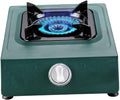 Gas Stove,4.2kw Stainless Steel Single Burner,Green Table Burner,Thermocouple Protection,Suitable for Apartments,Indoors (Size : NG), 18648