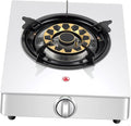 Household Single Burner,Nine-cavity Desktop Tempered Glass Gas Stove,Natural Gas/liquefied Gas Gas Stove,Flameout Protection (Size : LPG)