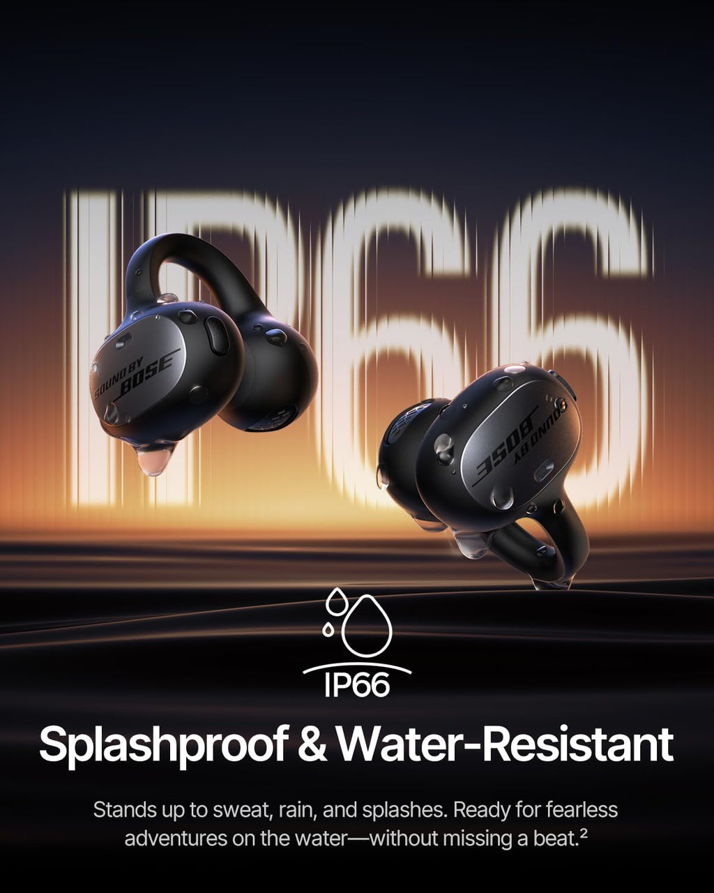 Baseus Inspire XC1 Open Ear Clip-On Earbuds, Sound by Bose, Dolby Audio, Adaptive Tunning Sound, Hybrid 2-Way Driver, Zero-Sense Air Cushion, 4-Mic Adaptive Clear Calls, IP66 Waterproof, 40H Playtime