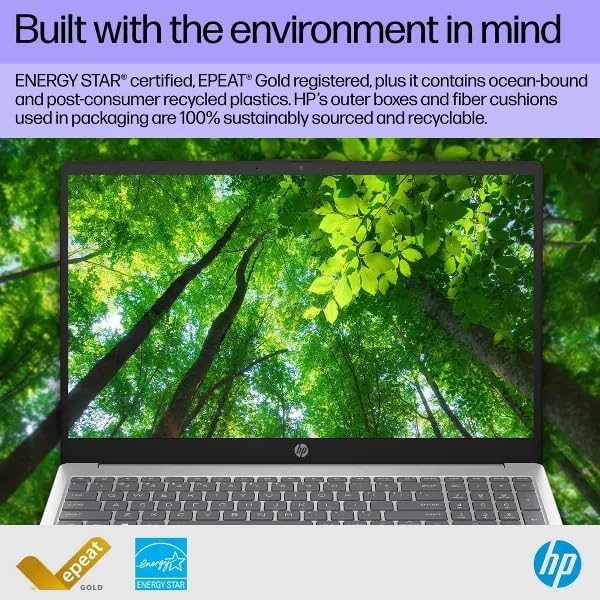 HP 2025 Laptop | 15t-fd100 | 15.6' 1920x1080 Touch IPS | Intel-10 Core 7 150U | 64GB DDR4 | 4TB SSD | Windows 11 Pro | Wi-Fi 6 - Bluetooth 5.3 - Backlit Keyboard - 1080p FHD Camera - Diamond White