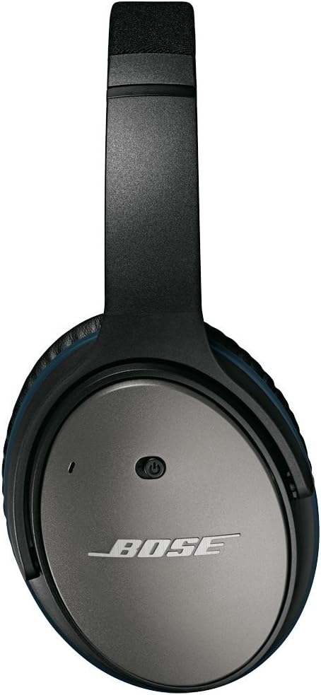 Bose QuietComfort 25 Acoustic Noise Cancelling Headphones for Samsung and Android devices, Black (wired, 3.5mm) (Renewed)